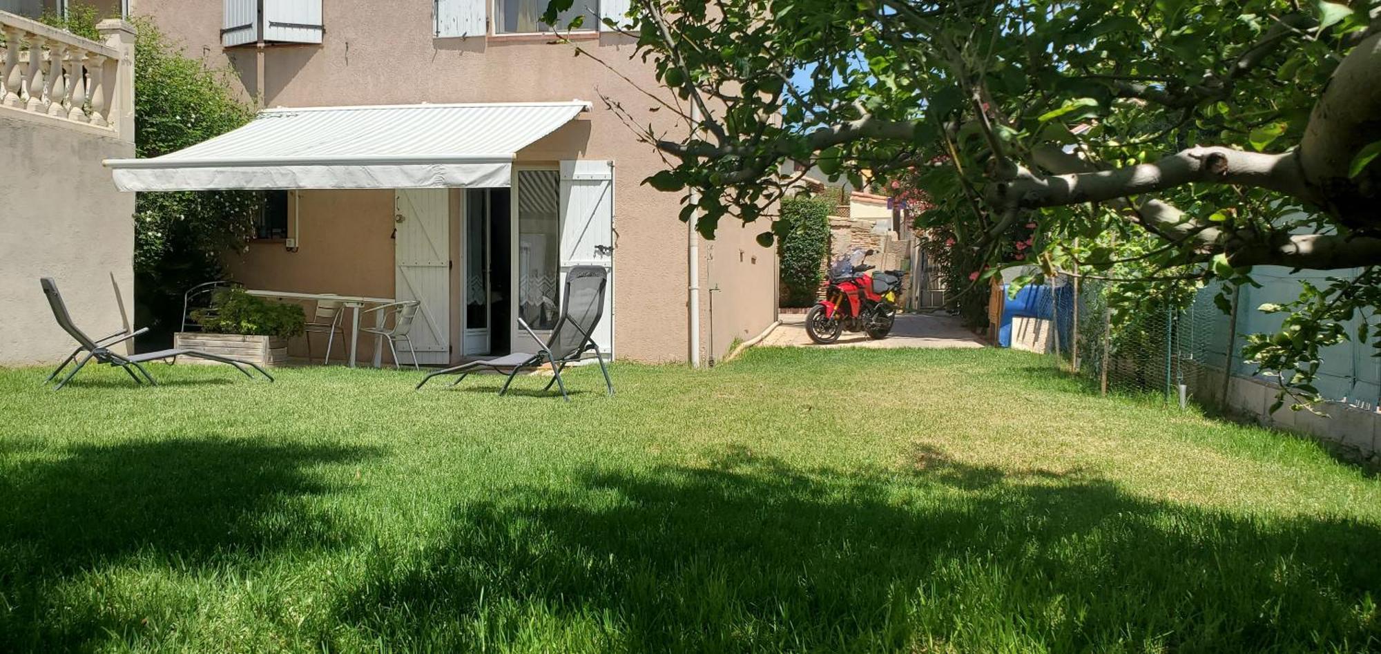 Jolie Studio En Rez De Jardin A L'Estaque Mourepiane Marseille Extérieur photo